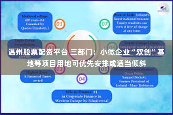 温州股票配资平台 三部门：小微企业“双创”基地等项目用地可优先安排或适当倾斜