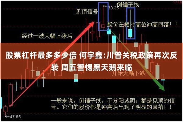 股票杠杆最多多少倍 何宇鑫:川普关税政策再次反转 周五警惕黑天鹅来临